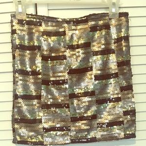 Sequin Skirt🌈e n g l i s h  r o s e